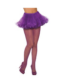 Purple Glitter Fishnet Stocking Costume Accessory