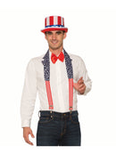 Usa Patriotic Collar & Braces Set